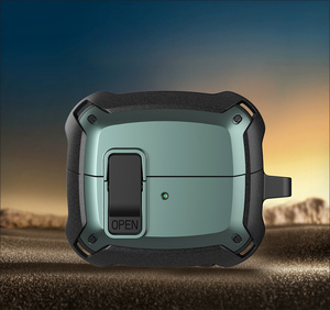 Funda protectora para auriculares Switch para <span class=keywords><strong>Samsung</strong></span> Galaxy Buds3 Pro / Buds3 / Buds3 EF, funda de silicona, cubierta a prueba de golpes + llavero - Product Image 3