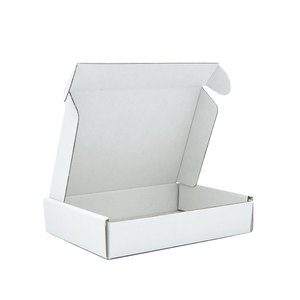 Giấy hộp bưu phẩm sinh thái thân thiện có thể tái chế Trắng sóng giấy gửi thư hộp cho quần áo - Product Image 4