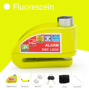 Antivol intelligent pour motos et vélos électriques – Verrou de frein à disque avec déverrouillage par clé – Finition polie – Produit transfrontalier - Product Image 5
