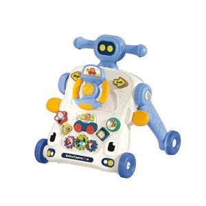 Marche-bébé multifonctionnel <span class=keywords><strong>5</strong></span> en 1, éducatif, musical, pour bébé et tout-petit, avec roues, pour fille et garçon - Product Image 3