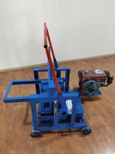 2-45 Diesel <strong>Brick</strong> <strong>Machine</strong>. Making 400-150-200mm (LWH) Four Blocks. Factory <strong>Price</strong> Concrete Block <strong>Machine</strong> - Product Image 4