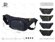 Borsa da Cintura in Tessuto con Quattro Tasche per Uomo, Accessorio per Escursionismo all'Aperto - Product Image 1