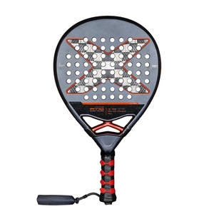 Pala de Pádel Profesional de Carbono <span class=keywords><strong>18k</strong></span>, Raqueta de Pádel de Fibra de Carbono Negra con Núcleo de Eva, Raquetas de Pádel de Fibra de Carbono <span class=keywords><strong>18k</strong></span>, Raqueta de Pádel Serat Karbon <span class=keywords><strong>18k</strong></span> - Product Image 2