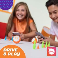 Mini Robot de Codificación (Azul) Educativo para Juegos de Codificación y Aprendizaje Interactivo, Edades 8+, Plástico, Batería Incluida