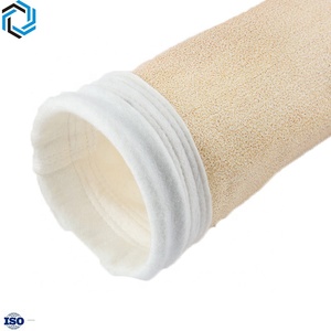 Sac filtrant en feutre aiguilleté non tissé pour dépoussiéreur industriel, tissu filtrant résistant aux hautes températures, manchon de filtration d'air pour cheminée - Product Image 3