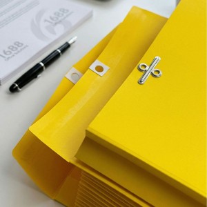 Sacs d'emballage en papier kraft naturel personnalisés en gros ou grandes enveloppes pliables pour documents - Product Image 3