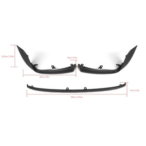 Alerón Delantero Estilo MP para <span class=keywords><strong>BMW</strong></span> M2 G87 <span class=keywords><strong>2023</strong></span>+ de Fibra de Carbono Seca, Alerón Delantero, Parachoques, Accesorios para Auto - Product Image 2