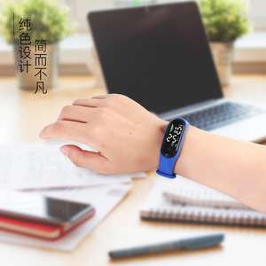 2025 Factory Touch Screen Led Band <strong>Watch</strong> Electronic Waterproof Bracelet Men <strong>Women</strong> Children Kids <strong>Digital</strong> <strong>Watch</strong> - Product Image 4
