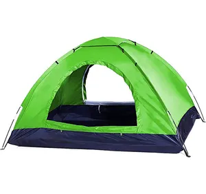 뜨거운 중국 캠핑 야외 가족 텐트 스토리지 가방 빛과 휴대용 배낭 텐트 여행 캠핑 하이킹 텐트