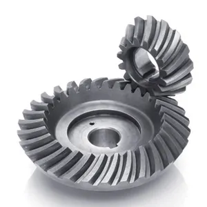 High Precision Forging Crown Wheel Bevel And Helical Gear Pinion For Car Truck Transmission