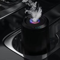 Diffuseur d'arômes sans eau rechargeable par USB en plastique, 35 ml, ultrasonique, silencieux, huile parfumée pour la maison et la voiture, OEM disponible