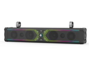 รถกอล์ฟ28นิ้วเอทีวี/UTV Soundbar RGB ไฟ LED 500W IPX6แอมพลิฟายเออร์ในตัวกันน้ำหลากสี - Product Image 4