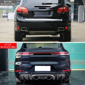 Kit de Actualización de Carrocería 2024 para Cayenne 958 (2011-2017), Modificación de Puerta Trasera y Tubo de Escape - Product Image 2
