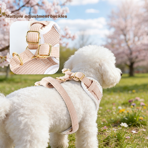 Arnés para Perros sin Tirones, Tejido Suave tipo Waffle, Ajuste Cómodo, Anilla en D para Correa, Colores OEM/ODM - Product Image 3