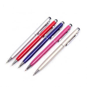New Design Multiple Color Metal Capacitive Ballpoint <b>Stylus</b> Pen Touch Screen <b>Stylus</b> Pen With Custom Logo - Product Image 5