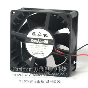 Sanyo San Ace 80 80x80x25mm 12V 1.8A <b>Computer</b> <b>Case</b> Cooling Fan Two Ball Bearing - Product Image 1