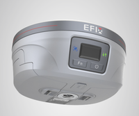 Système GNSS RTK E-FIX (Base et Mobile) EBase & Récepteur de Topographie Haute Précision F8 1608 Canaux IMU Inclinaison GPS 5W UHF Portée 15km