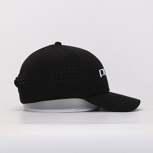 Casquette de baseball structurée à 6 panneaux en polyester, réglable, avec broderie personnalisée, style Hip Hop, pour activités de plein air et ski - Product Image 4
