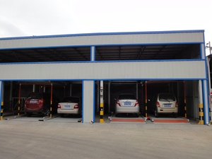 Trung Quốc CE phê duyệt Ba cấp cơ khí-1 + <span class=keywords><strong>2</strong></span> Câu Đố hệ thống đỗ xe thép bãi đậu xe đa cấp Đậu xe thương mại - Product Image 4