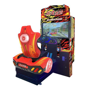 Machine de jeu personnalisée à pièces Simulateur de <span class=keywords><strong>conduite</strong></span> automobile Simulateur de <span class=keywords><strong>voiture</strong></span> de course de véhicule spatio-temporel - Product Image 1