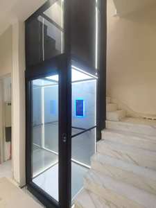 <span class=keywords><strong>Ascensor</strong></span> de tracción MRL de alta seguridad para 5-6 personas Acceso biométrico <span class=keywords><strong>Cabina</strong></span> resistente al fuego para 2-5 pisos Estaciones de lujo de gama alta - Product Image 6