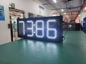 88:88 אחד אדום ירוק אדום ירוק כחול סימן טמפרטורה <span class=keywords><strong>7</strong></span> מגזרים 4 דיגיטלי תצוגה לוח זמן חיצוני תצוגת טמפרטורה תצוגת טמפרטורה חיצונית - Product Image 5