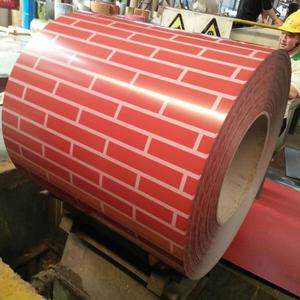 Cổ kết thúc gạch hạt prepainted sản phẩm thép mạ kẽm trông giống như màu gạch cho thiết kế nội thất - Product Image 4