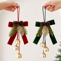 2027 NEUE Weihnachtsglocken, Baum-Hängeornament Metallglöckchen für Weihnachtsdekoration