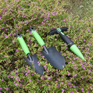 Nuova promozione vendita Mini bambini verde cazzuola, utensili in acciaio da giardino piccolo Multi-funzione strumento a mano giardino diserbatura pala/