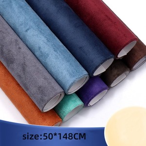 <span class=keywords><strong>Tela</strong></span> elástica autoadhesiva de gamuza impermeable, reparación, reacondicionamiento, <span class=keywords><strong>tela</strong></span> de modificación Interior de <span class=keywords><strong>coche</strong></span> - Product Image 3