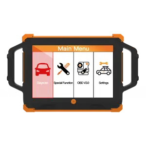 Tablette de diagnostic de voiture tactile 10 pouces windows 10 pro ubuntu