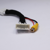 Jia GAYINTT — caméra de recul pour voiture, avec câble de conversion vidéo RCA, adaptateur et écran d'origine, moniteur OEM, pour Renault