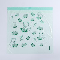 Sacs poubelles jetables robustes en PEHD, assortiment coloré, plusieurs tailles, emballage personnalisé pour acheteurs en gros, durables pour les déchets alimentaires