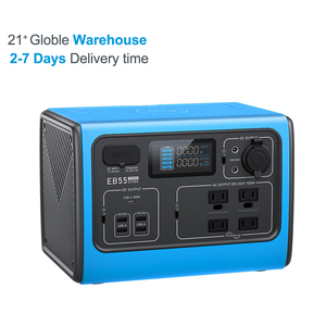 Blue Tti Eb3a Portable Power Station Pv120 Monocrystalline <b>Solar</b> <b>Panel</b> Lifepo4 Energy for Outdoors Camping - Product Image 6
