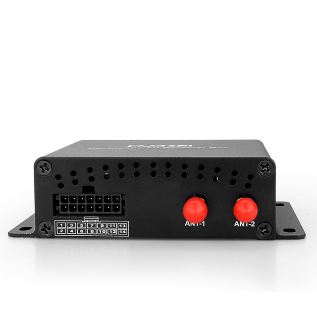 New Model Dvb-T2 Box High Speed Dual Tuner Two Antennas Digital Car Mobile Tv Receiver