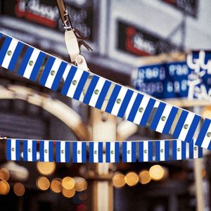 Banderines de El Salvador de 5.5x8 Pulgadas al por Mayor para Decoración Interior y Exterior (20 Piezas/Juego) - Product Image 4