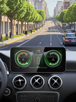 HFMidia Qualcomm Snapdragon 665 12.3 pouces Android 16 Autoradio GPS Multimédia pour Mercedes Benz GLA X156 Unité Principale Radio AUTO