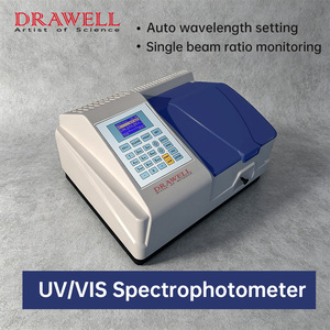 Spectrophotomètre UV/VIS Drawell DU-8600/N, logiciel PC pour protéines, équipement de test de matériaux chimiques industriels - Product Image 4