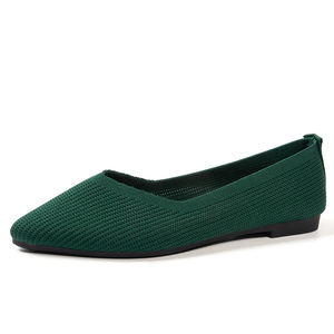 Mocassini Slip-On traspiranti per abiti da balletto comodi da <span class=keywords><strong>donna</strong></span> con scarpe da passeggio estive e autunnali a punta - Product Image 2