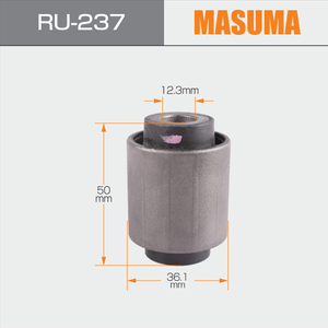RU-237โช้คอัพควบคุมด้านหลังท้ายแขนแบริ่งรถช่วงล่าง Crossmember Bushing MR403464 MN100110 MB809239 - Product Image 3