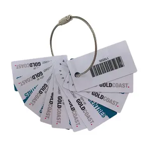 CMRFID Customized RFID barcode key chain tag