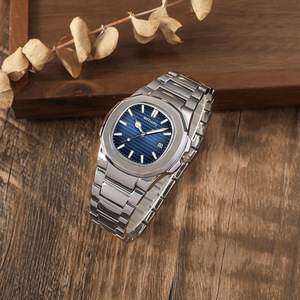 <span class=keywords><strong>Orologio</strong></span> Casual di Lusso, Moda in Acciaio Inossidabile, Luminoso e Impermeabile, <span class=keywords><strong>Orologio</strong></span> da Uomo, <span class=keywords><strong>Orologio</strong></span> al Quarzo Impermeabile in Lega per Affari - Product Image 3