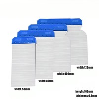 4 pièces OEM/ODM GREATCAUKL, racloir à peinture DIY, couteau à enduit pour cloisons sèches, 2 pouces, 3,2 pouces, 4 pouces, 4,8 pouces, racloirs à plâtre pour murs