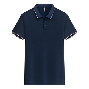 Polo Shirt Short Sleeve Solid Color Polyester Work Uniform Daily Wear White - Product Image 2