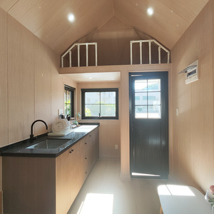 Nhà nhỏ được trang bị đầy đủ trên bánh xe casas modulares prefabricadas 2 phòng ngủ nhà khung thép - Product Image 2