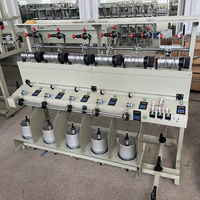 Máquina automática de duplicación y torsión de hilo TFO Máquina bobinadora de hilo
