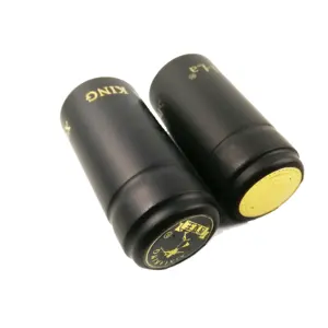 Kapsul Penutup Botol Anggur Aluminium Foil Logo Kustom 30mm PVC Heat Shrink <span class=keywords><strong>Capsule</strong></span> - Product Image 1