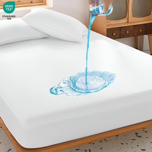 Protège-<span class=keywords><strong>matelas</strong></span> imperméable en tissu éponge, vente en gros OEM, hypoallergénique, silencieux, respirant, <span class=keywords><strong>prix</strong></span> direct usine - Product Image 1