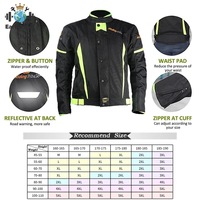 Jaket dan Celana Motor Setelan Pelindung Berkendara Sepeda Motor Mantel Reflektif Pakaian Keselamatan Pengendara Sepeda Motor Pria Wanita JK-37