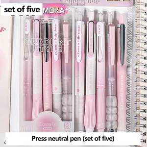 ปากกาสีดำจับถนัด<span class=keywords><strong>ม</strong></span>ือปากกาเป็นกลางแบบลูกปัดคู่หรูหรา CS แห้งเร็วสำหรับนักเรียนสอบ0.5 - Product Image 6